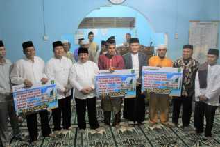 Bupati Bengkalis Lanjutkan Safari Ramadhan Ke Masjid Babussalam Kecamatan Mandau
