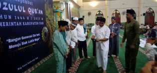 Pemkab Siak Gelar acara Menyambut Nuzul Qur'an 1444.H,di Mesjid Sultan Syarif Hasyim-Islamic Center