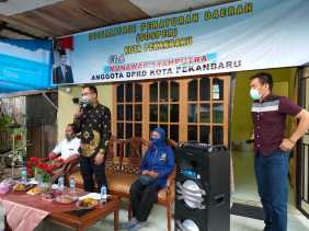Sosialisasi Perda di Bukitraya, Anggota DPRD Munawar Minta Pelaku UMKM Berinovasi