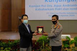 Kabaharkam Polri Komjen Agus Andrianto Apresiasi Kapolda Riau Mampu Bongkar Pencurian Minyak Mentah