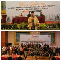 Sukseskan Pemilu 2024, Bawaslu Riau Gelar Media Gathering