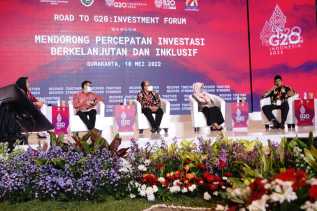 Jadi Pembicara Forum Presidensi G20,Bupati Kab.Siak Paparkan Investasi Hijau