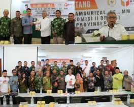 Anggota DPR RI Syamsurizal Kunjungi Bawaslu Riau