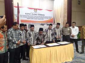 KPU Provinsi Riau Gelar Rapat Pleno Terbuka