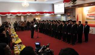 Ketua Bawaslu Riau Lantik 12 Panwaslu Kabupaten/Kota Se-Provinsi Riau