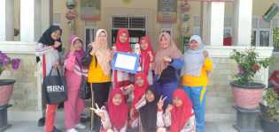 Tim Volly Putri SMPN 42 Juara III Antar SMP Se-Provinsi Riau Turnament SMK Keuangan