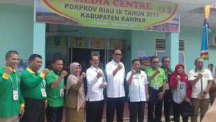 Ikut Sukseskan Porprov Riau IX, Bupati Kampar Apresiasi Awak Media