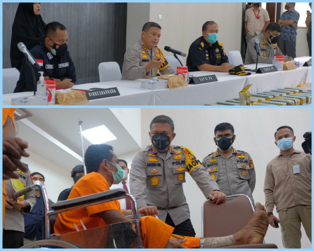 Operasi Antik, Polda Riau Sita 40 Kg Sabu dan 50.000 Butir Ekstasi
