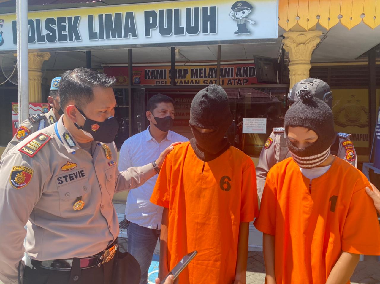 Komplotan Jambret Beraksi di Pekanbaru, Dua Tertangkap dan Empat Pelaku DPO