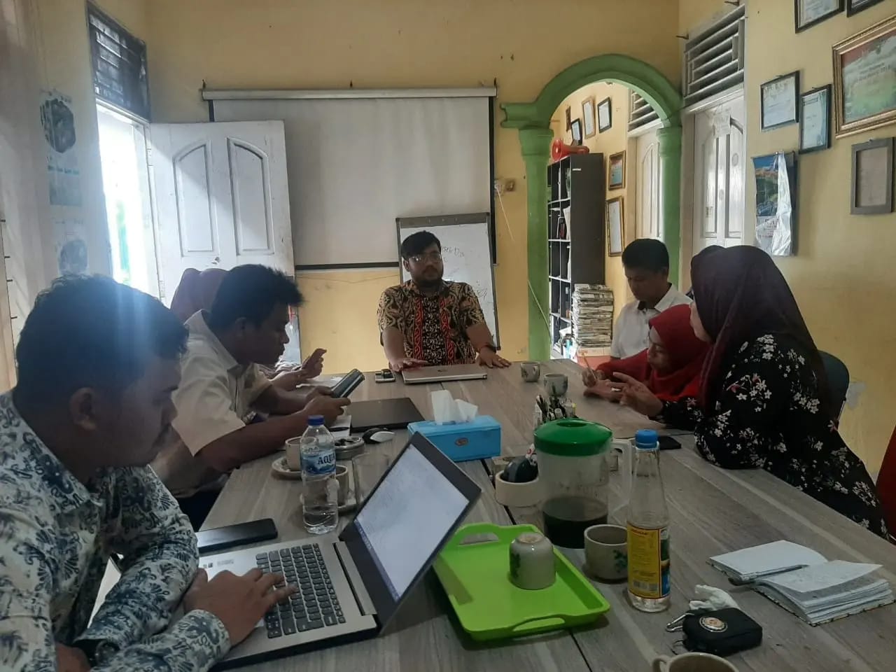 PPI Riau Sambangi FITRA Riau Dan Bahas Dana Kampanye