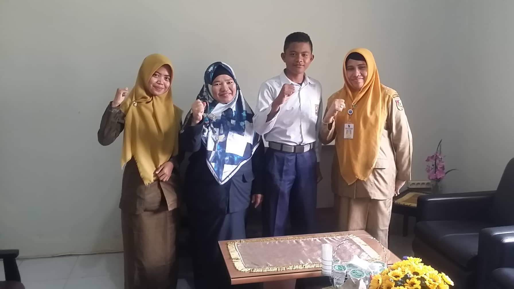 Ridho Hutapea Siswa SMPN 38 Pekanbaru Wakili Riau Kejuaraan Nasional Karate