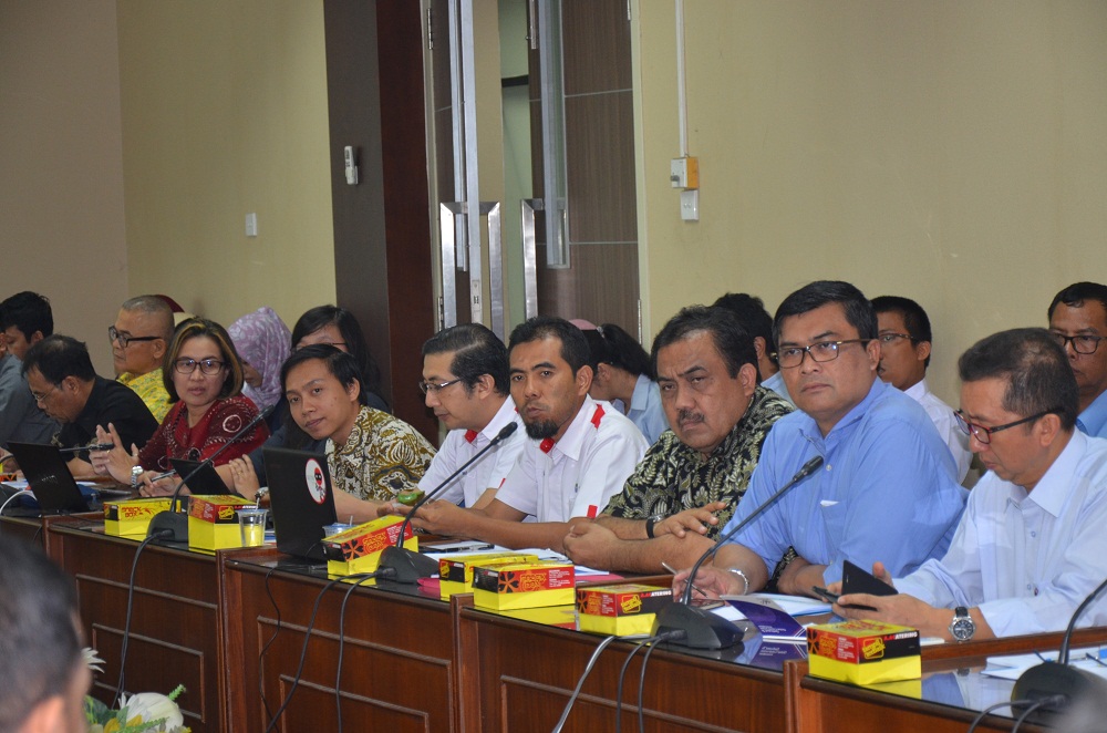 Pansus RTRW DPRD Riau Hadiri Rapat Koordinasi Bersama Kementrian Perekonomian