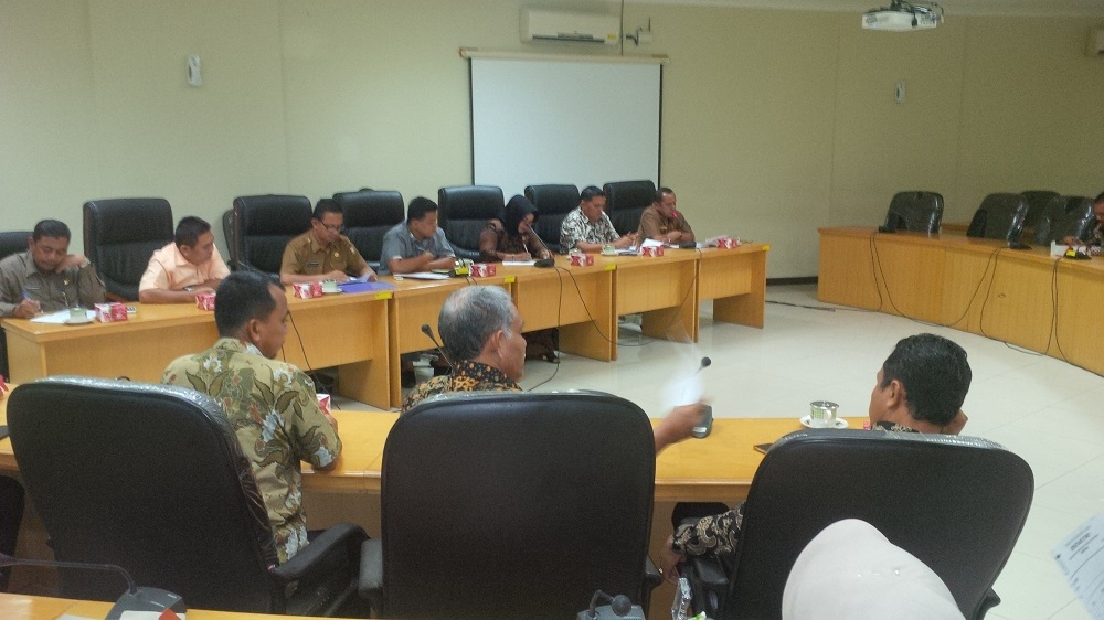 Komisi IV DPRD Kampar Sambut Rombongan Anggota DPRD Sijunjung