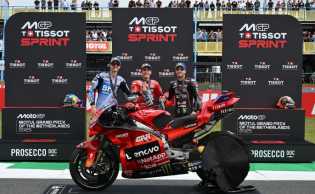 Meski Start Pole Dari Posisi 4, Marc Marquez Juarai Sprint Race MotoGP Belanda 2025