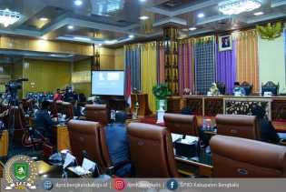 DPRD Gelar Rapat Paripurna Penetapan Pemberhentian Pimpinan DPRD