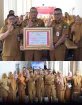 DPMPTSP Kab.Bengkalis Laksanakan Pencanangan Pembangunan Zona Integritas WBK dan WBBM