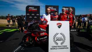 Ducati Kunci Gelar Juara Konstruktor Usai Marc Marquez Podium Sprint di Sirkuit Catalunya