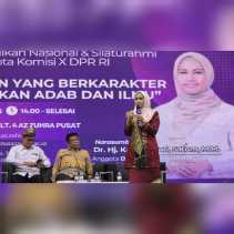 Anggota DPR RI Karmila Sari dan Az Zuhra Bersinergi Kembangkan Generasi Emas Berkarakter