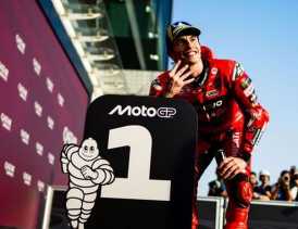 Pembalap Marc Marquez Libas Sirkuit Losail Qatar di Sprint Race