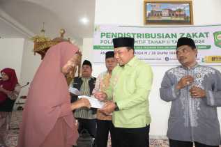 Masyarakat Kec.Minas terharu dan Bersyukur terima Zakat,dan Mendoakan Muzakki, Pemda Siak