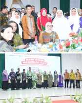 Bupati Kab.Bengkalis hadiri Ramah Tamah dan makan malam bersama Menteri PPPA RI di Kab.Inhu