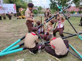 Dari Lapangan LT IV Kwarda Riau, Peserta Akui Tambah Ilmu Hingga Target Juara Umum