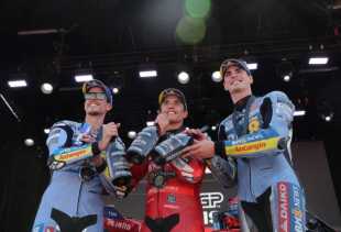 Pembalap Spanyol Pesta Kemenangan Sprint Race di Sirkuit MotorLand Aragon