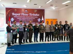 Rekapitulasi Penghitungan Suara Pemilu 2024 Sedang Berlangsung di 11 Kabupaten/Kota di Riau