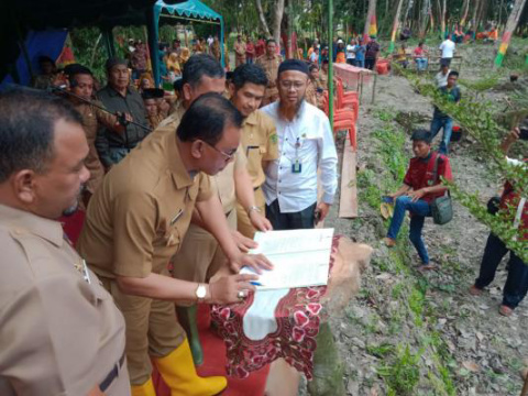 Hutan Kota Bagansiapiapi Bakal Sediakan Fasilitas Lintasan Jogging