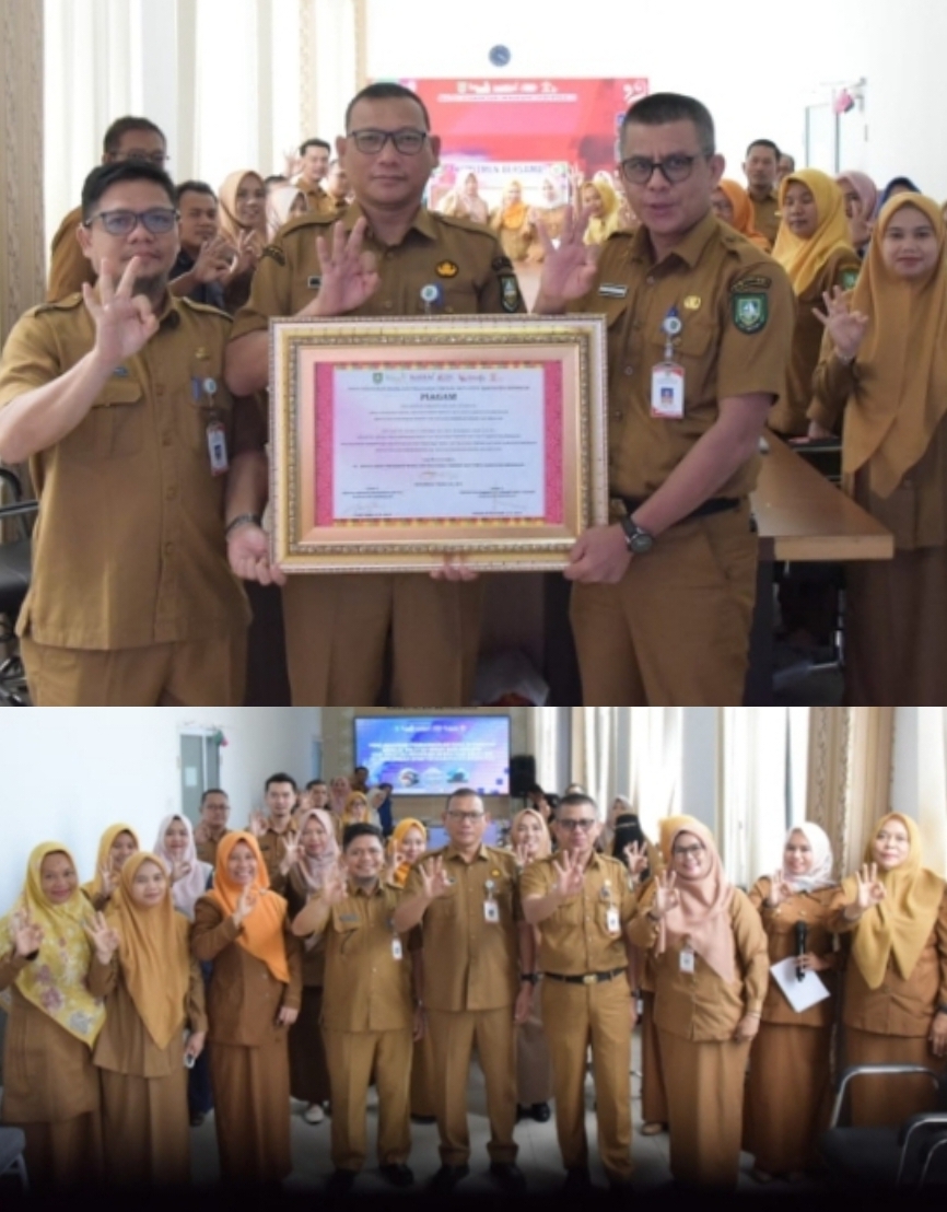 DPMPTSP Kab.Bengkalis Laksanakan Pencanangan Pembangunan Zona Integritas WBK dan WBBM