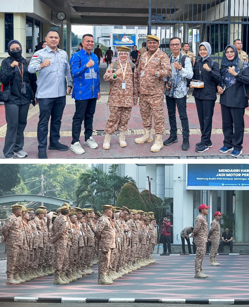 Bupati dan Wabub Kab.Siak Ikuti Retret Gelombang II di Kampus IPDN di IPDN Jawa barat
