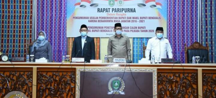 DPRD Kab.Bengkalis Gelar Paripurna Penetapan Bupati dan Wakil Bupati Tepilih