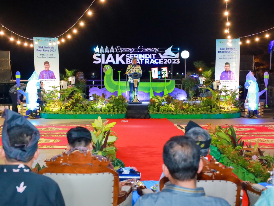 25 Tim siap Arungi Sungai Jantan(Sungai Siak),Siak Serindit Boat Race 2023