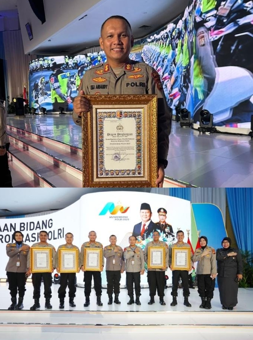 Raih Penghargaan Kategori Pelayanan Prima,Kapolres Siak:Hasil Kerja kolektif dan Dukungan Masyarakat