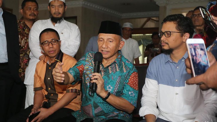 Amien Rais: Uang dari Mas Tris