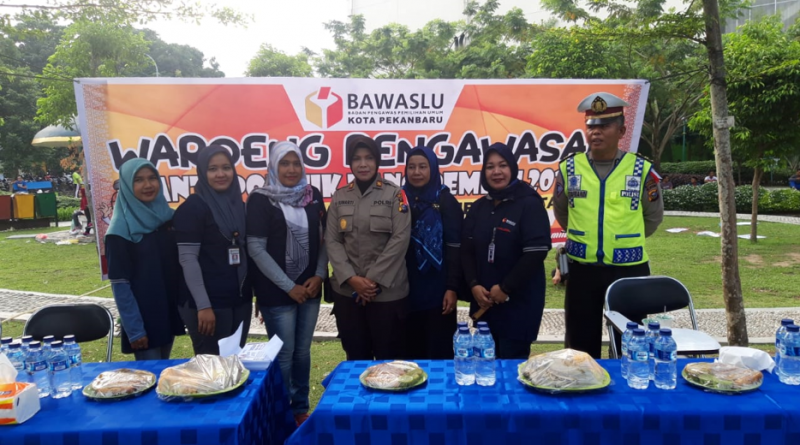 Antisipasi Money Politik di Masa tenang,Bawaslu Pekanbaru Dirikan Warung Pengawasan.