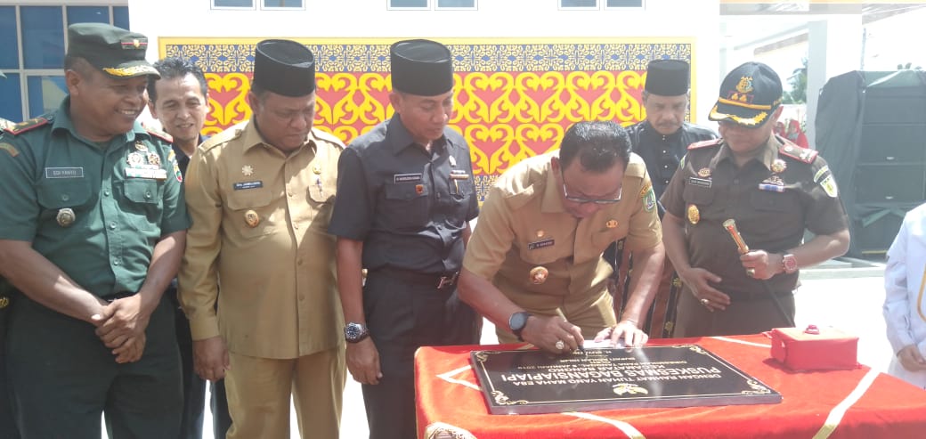 Puskesmas Bagansiapiapi Diresmikan Bupati, Suyatno: Diharapkan Pelayanannya Bagus dan Memuaskan