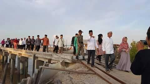 Wabup Dan Camat Imbau Masyarakat Sungai Tohor Agar Tidak Melakukan Penebangan Hutan