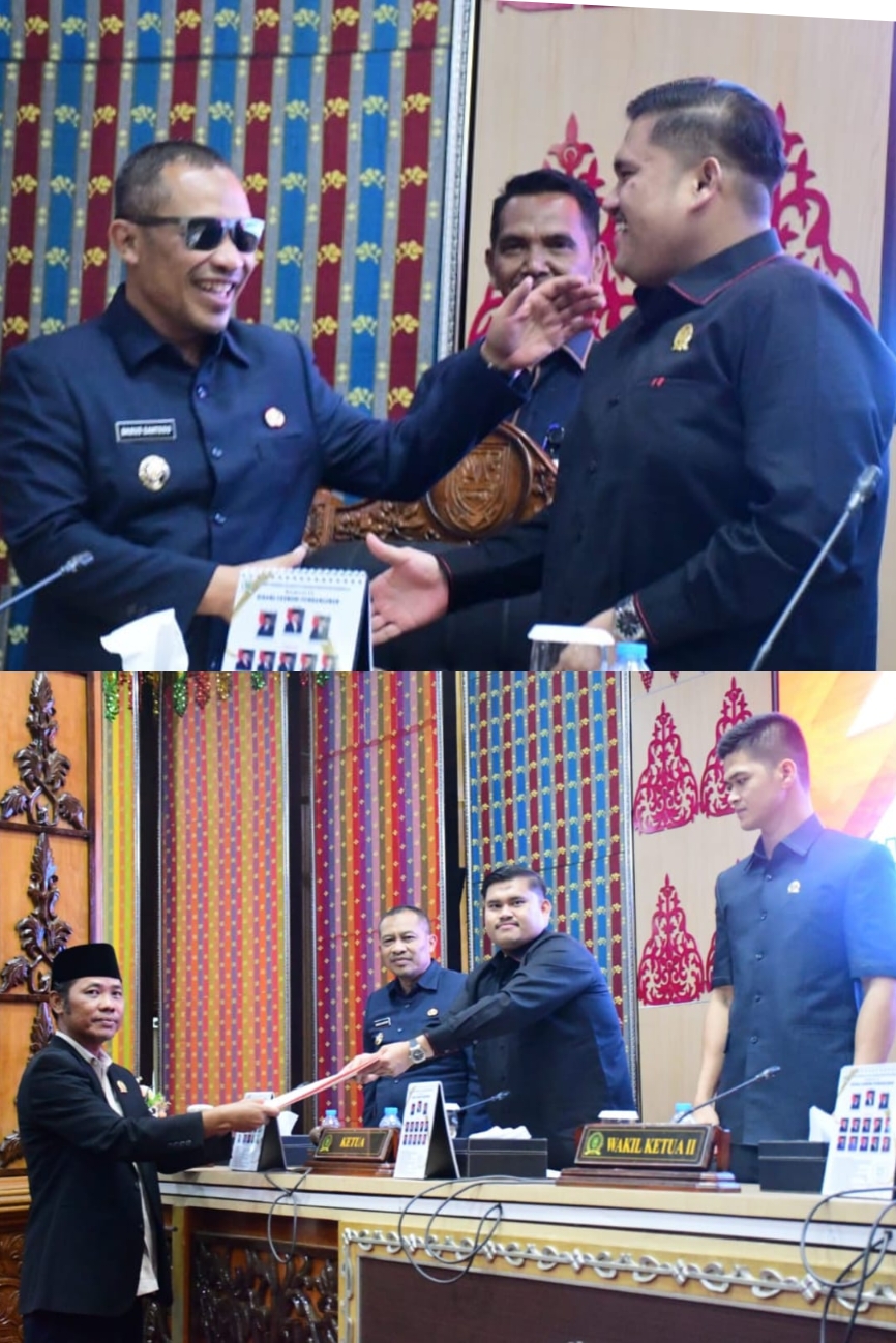 Wabub Bengkalis Dengarkan Laporan Banggar DPRD Terhadap LKPJ Tahun 2024 dan Beri Tanggapan