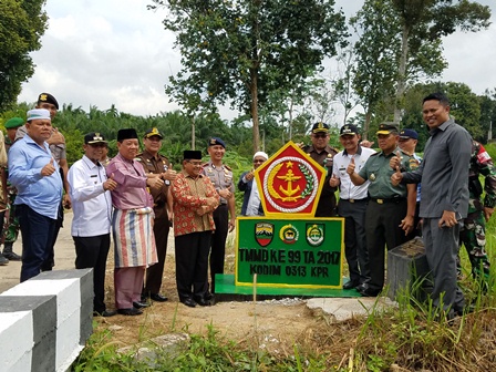 Tutup TMMD Ke-99, Danrem 031/Wirabima: Tingkatkan Semangat Bela Negara