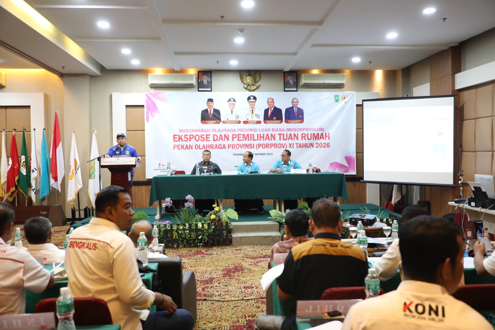 Musorprovlub Koni Riau 2023 Tetapkan Kab.Siak dan Kota Dumai Tuan Rumah Porprov 2026