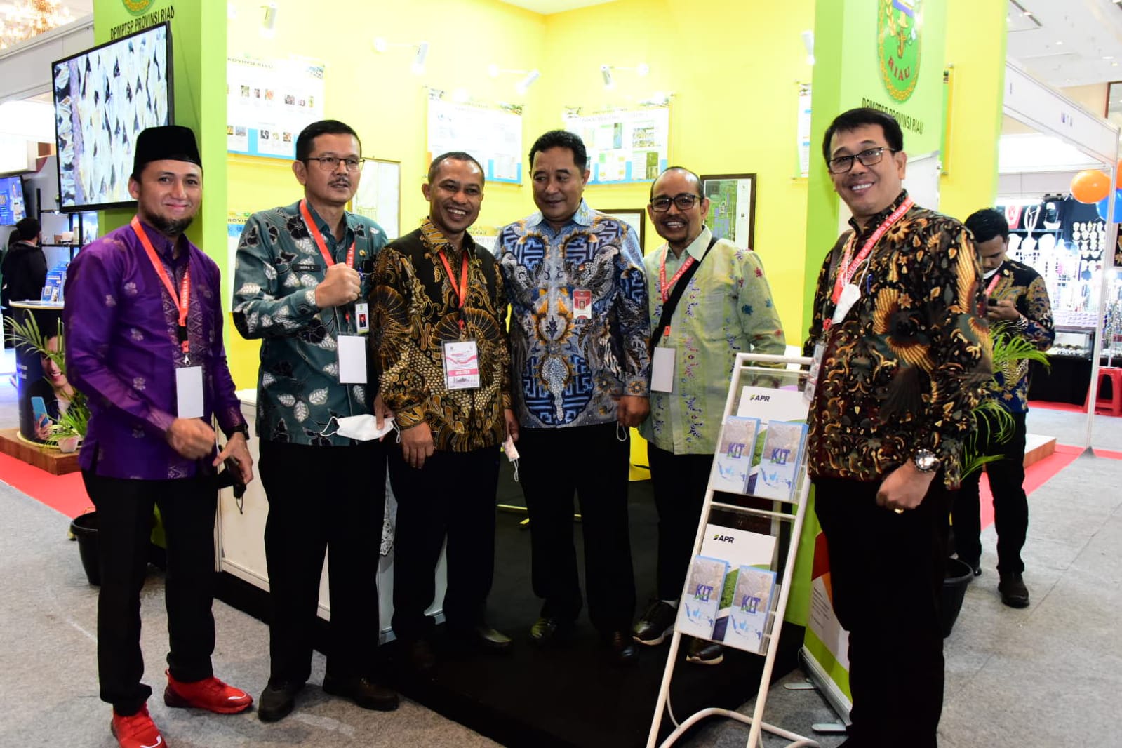 Dibuka Sekjen Kemendagri,Bupati Bengkalis Ikuti Expo Forum Indonesia Maju