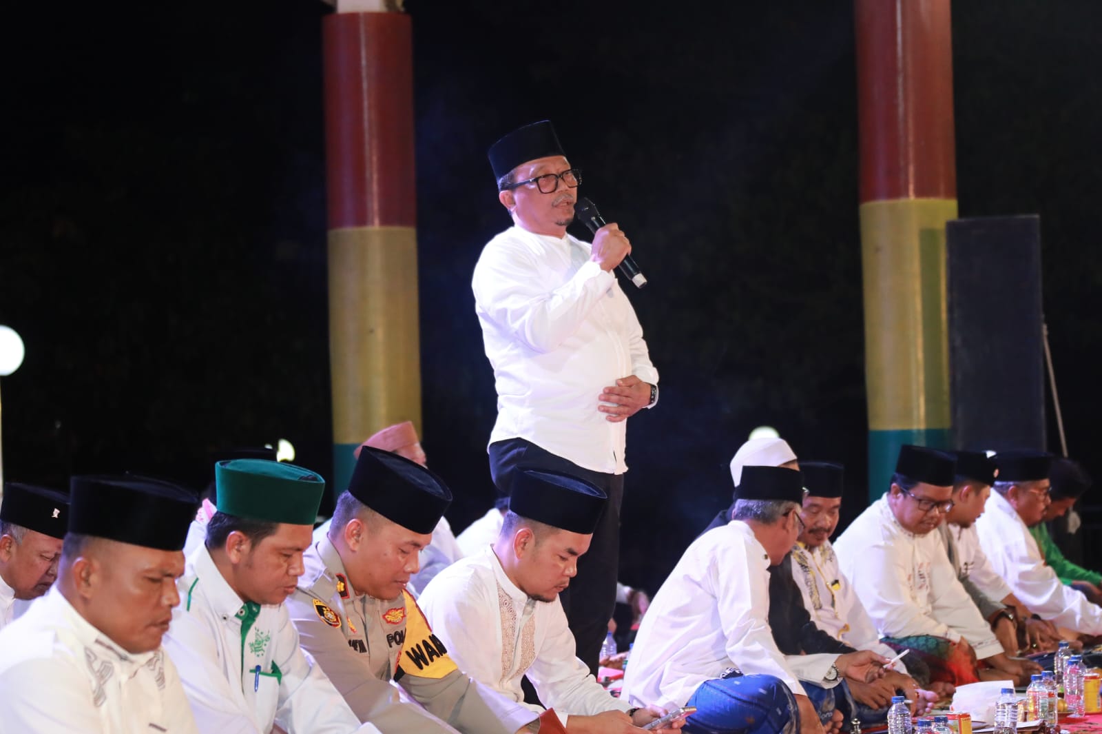 Sekretaris Daerah Kab.Siak Arfan Usman hadiri Acara Bawaslu Bershalawat dan Tabligh Akbar