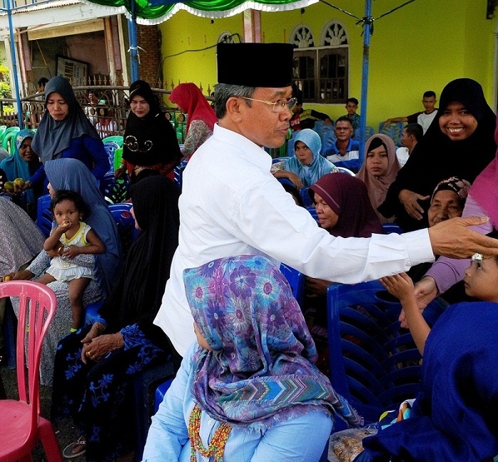 Ratusan Massa Hadiri Kampanye Dialogis Paslon Nomor 2 Zulher-Dasril