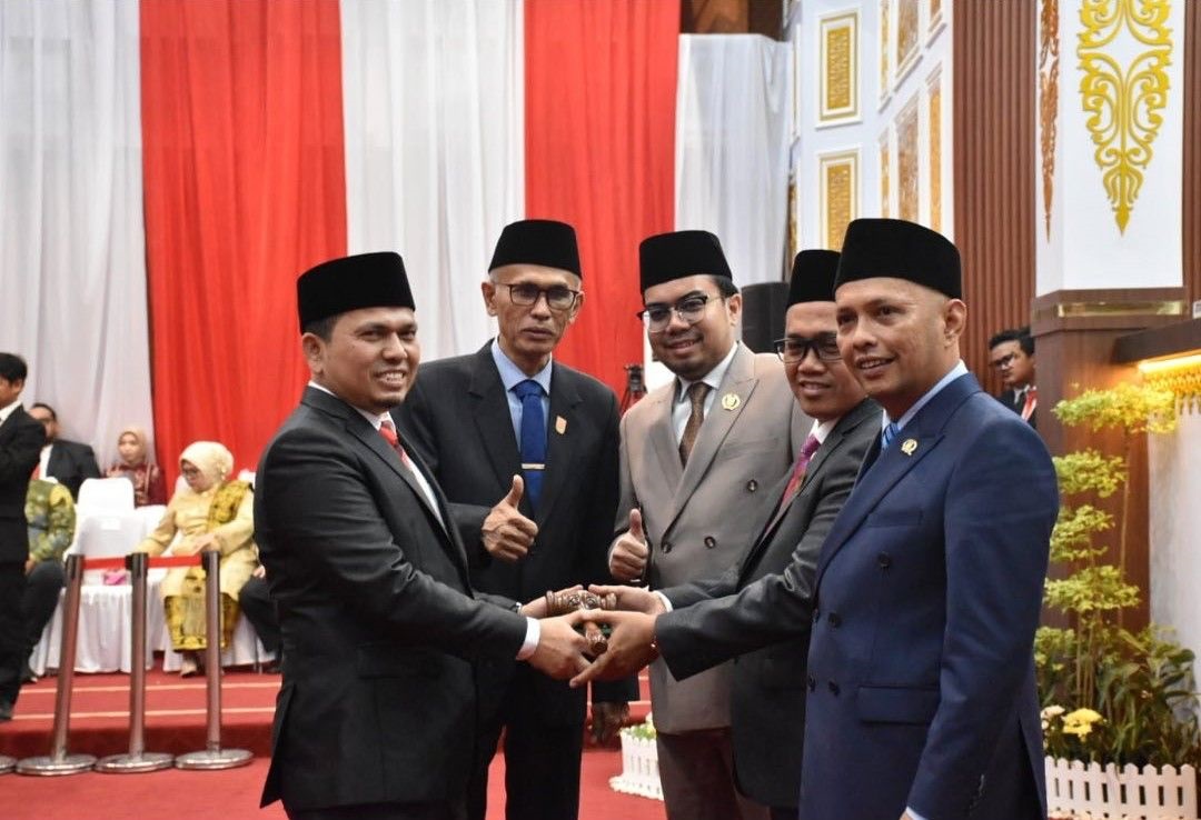 Momentum Rapat Paripurna Istimewa Pelantikan 50 Anggota DPRD Pekanbaru