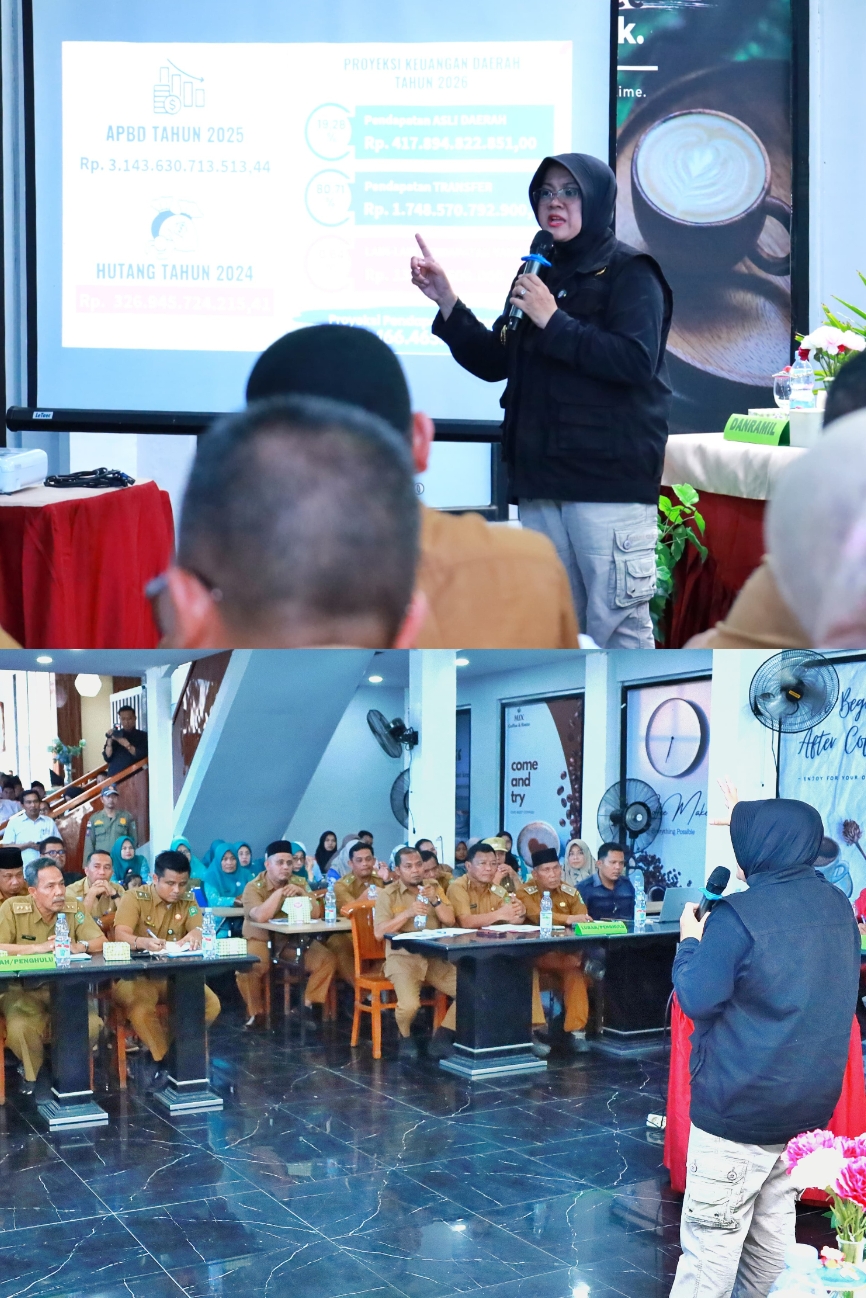 Berkeadilan,tahun 2025 Bupati Kab.Siak Afni Z akan membangun jalan di semua Kecamatan