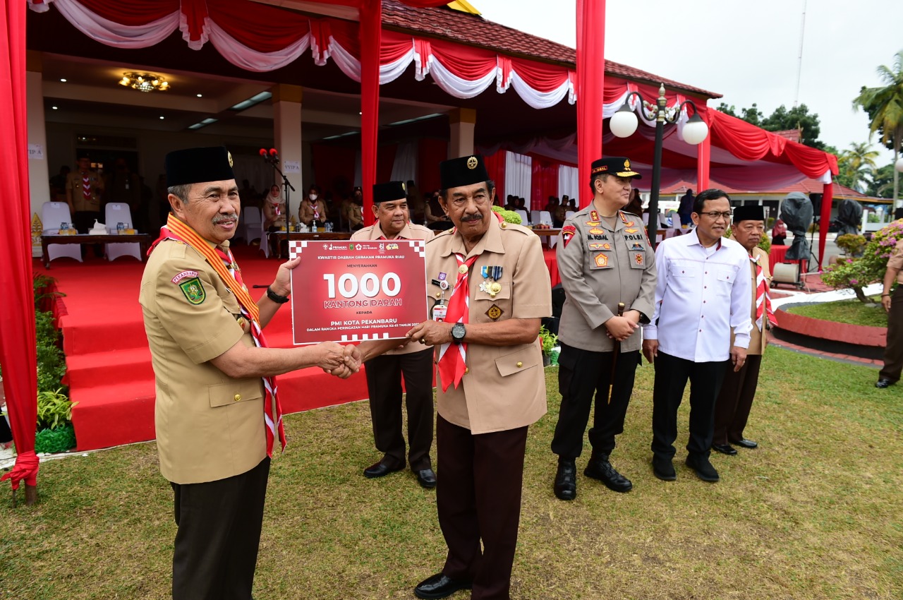 Gubri Irup Peringatan Hari Pramuka ke-61: Mengabdi Tanpa Batas, Membangun Ketangguhan Bangsa