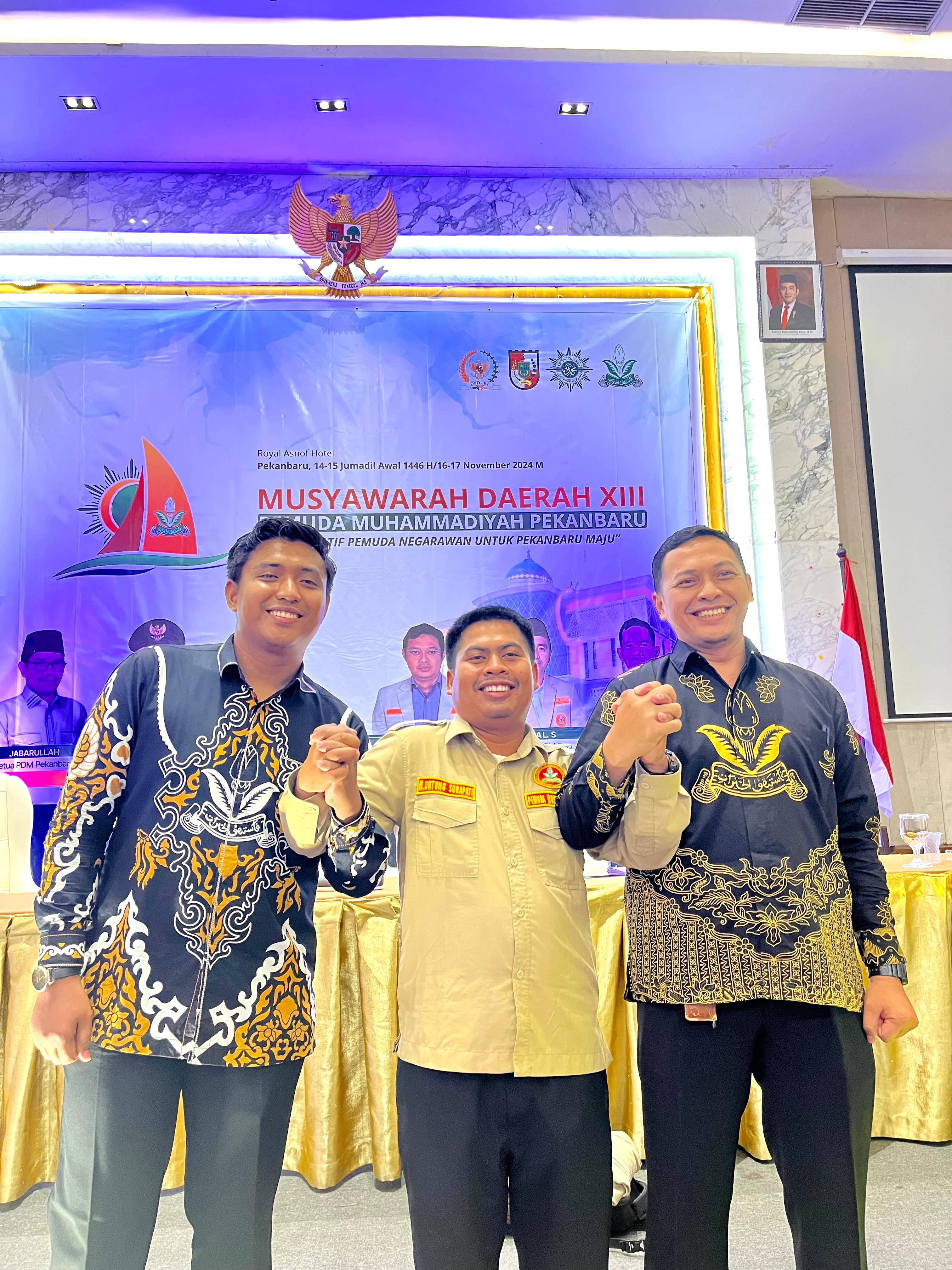 Terpilih, Muhammad Untung Surapati Ketua PDPM Pekanbaru Periode 2024-2028