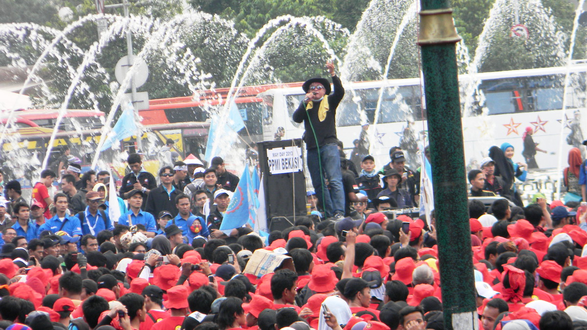 Besok, 4 Ribu Buruh akan Berkumpul di Gedung Juang 45