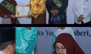 BAZNAS Siak kukuhkan Bupati dan Wakil Bupati Kab.Siak jadi Duta Zakat